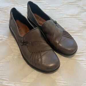 Cobb Hill Gray Leather Loafers 8N